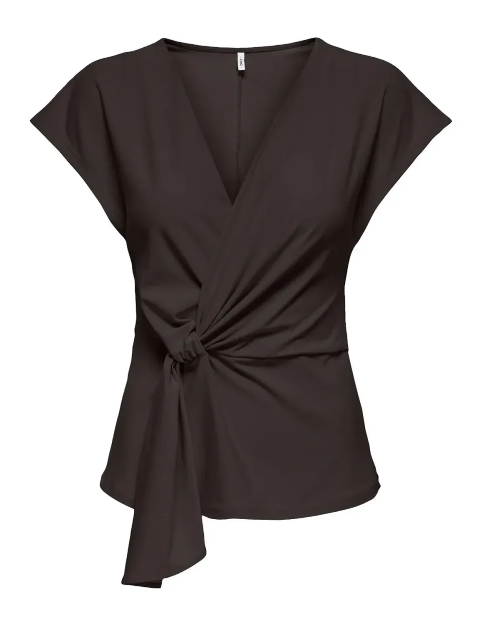 Only Onlsilja Twist Top Jrs Top Donna Nodo Nero