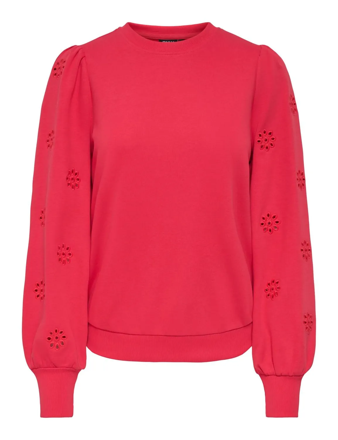 ONLY Onlfemme Felpa Donna S Rosa Girocollo