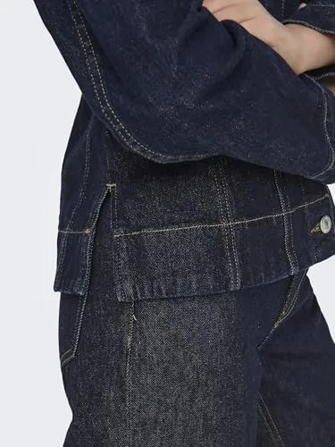 ONLY Onlmadison giacca denim donna S classica