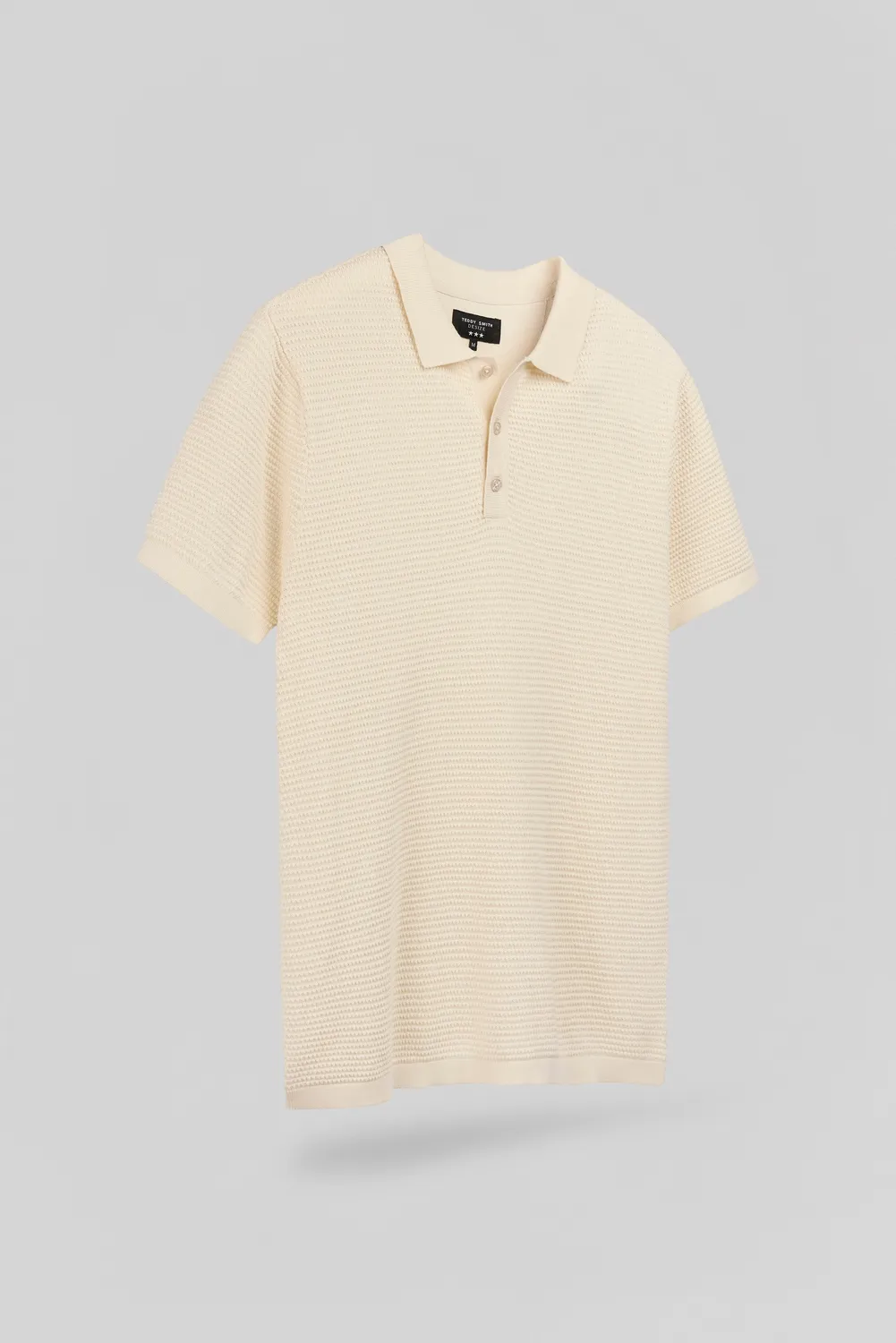 Teddy Smith P-Rio Polo crema cotone uomo
