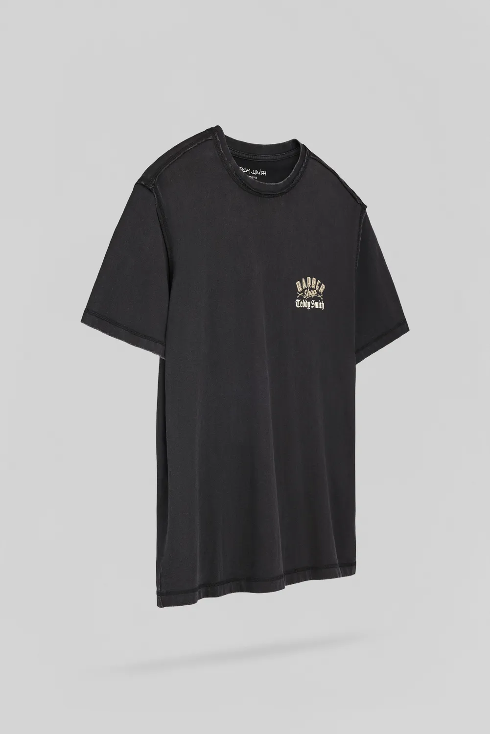 Teddy Smith T-Angel MC t-shirt nera loose fit