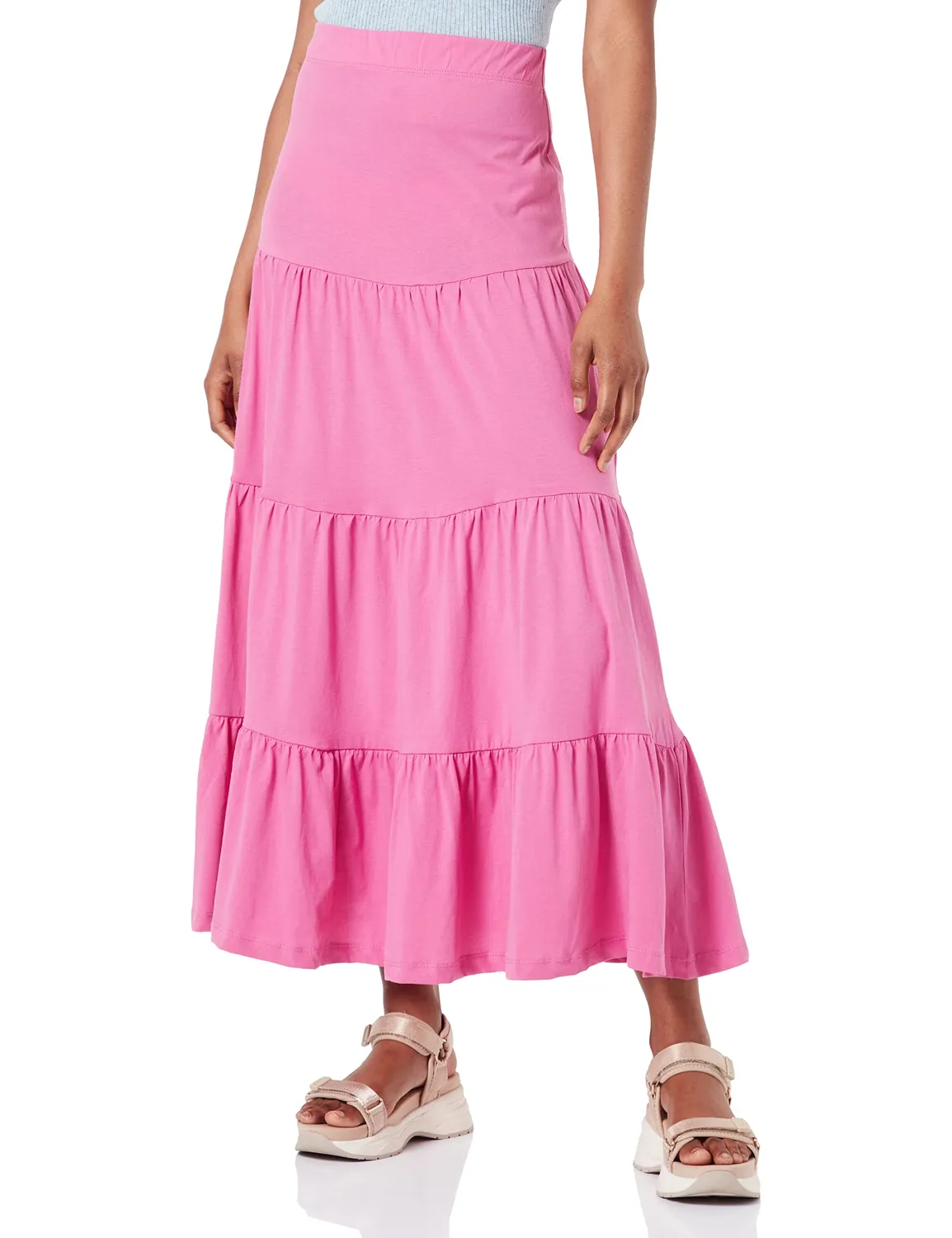 ONLY Onlmay Maxi Jrs gonna donna lunga jersey nera