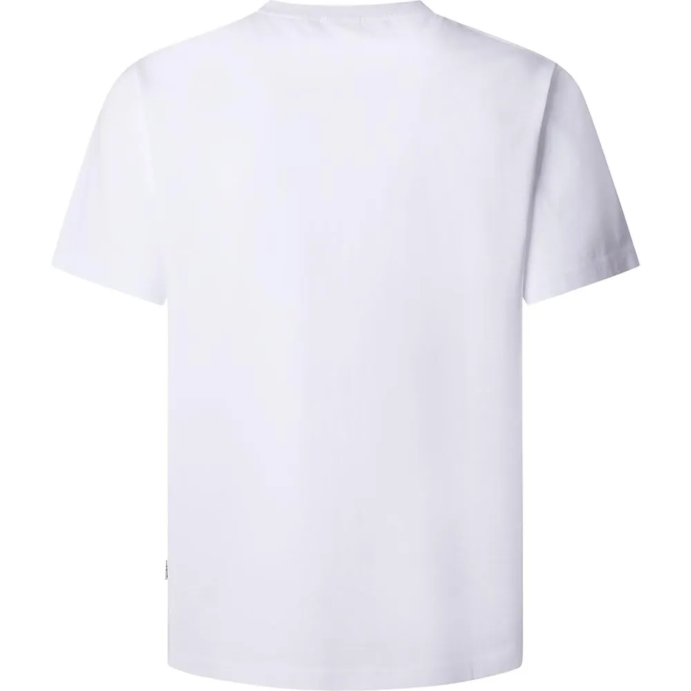Pepe Jeans Flag BW T-Shirt Uomo M Bianca Logo
