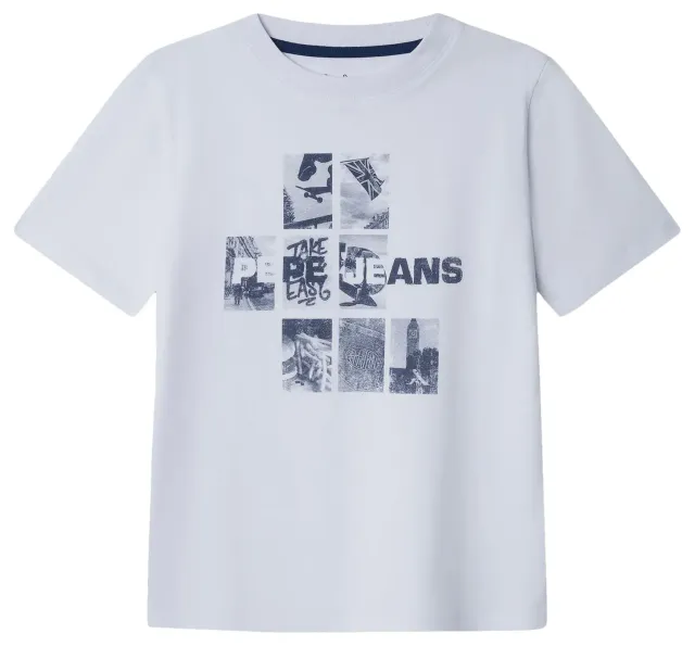 Pepe Jeans Legend T-Shirt Bambino 16 Anni Stampa Petto