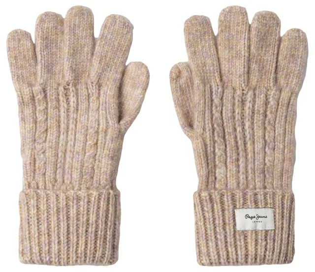 Pepe Jeans Francis guanti donna rosa chiaro