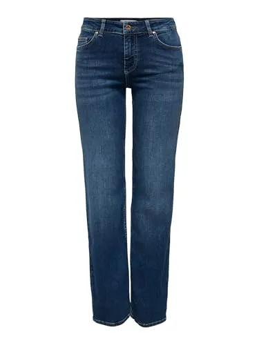 ONLY Straight Fit Jeans Donna S/30L Vita Media