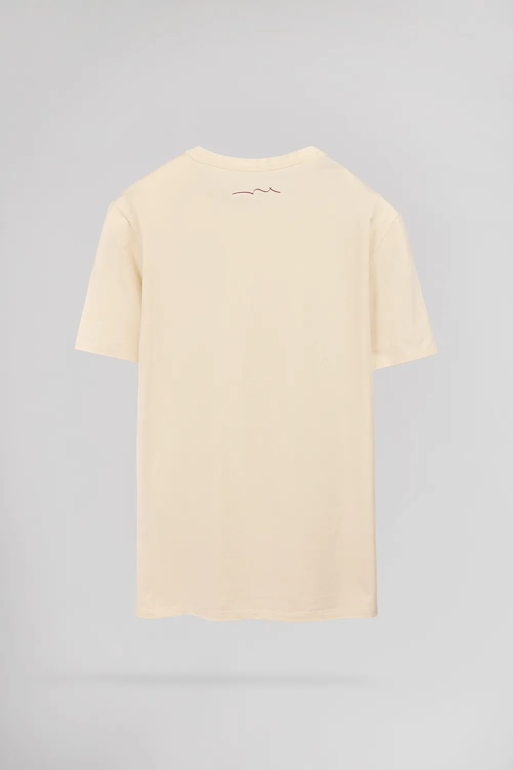 Teddy Smith T-Company t-shirt uomo crema logo 3D