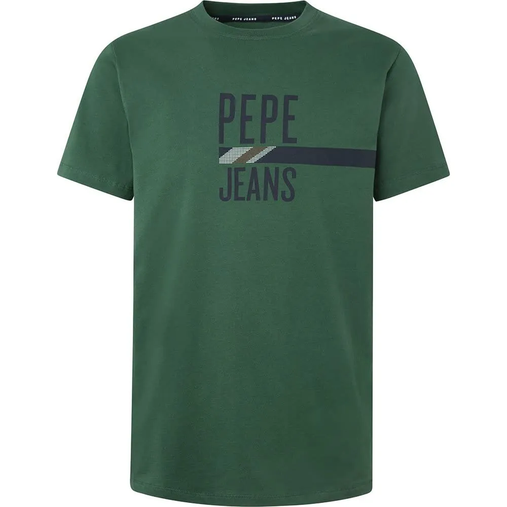 Pepe Jeans Shelby t-shirt uomo L bianca cotone logo petto