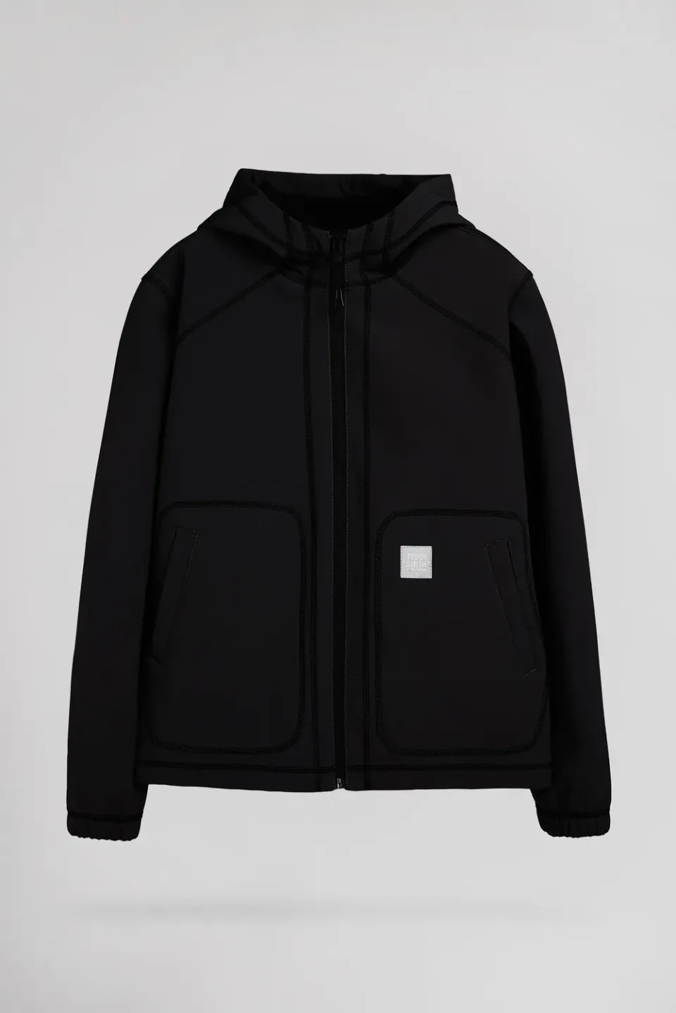Teddy Smith Brandy giacca softshell bambino nera