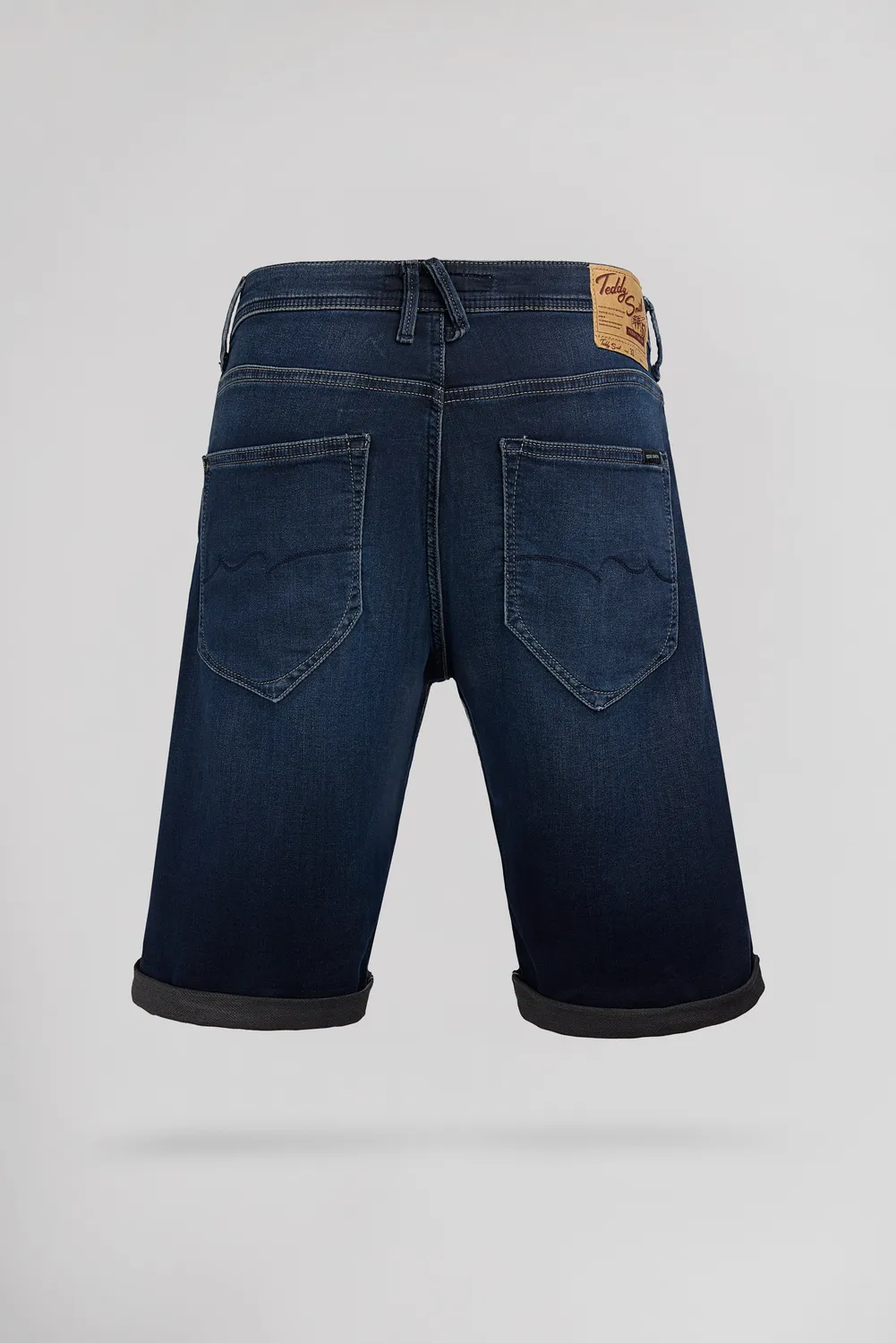 Teddy Smith Scotty 3 Reg Old New bermuda denim uomo