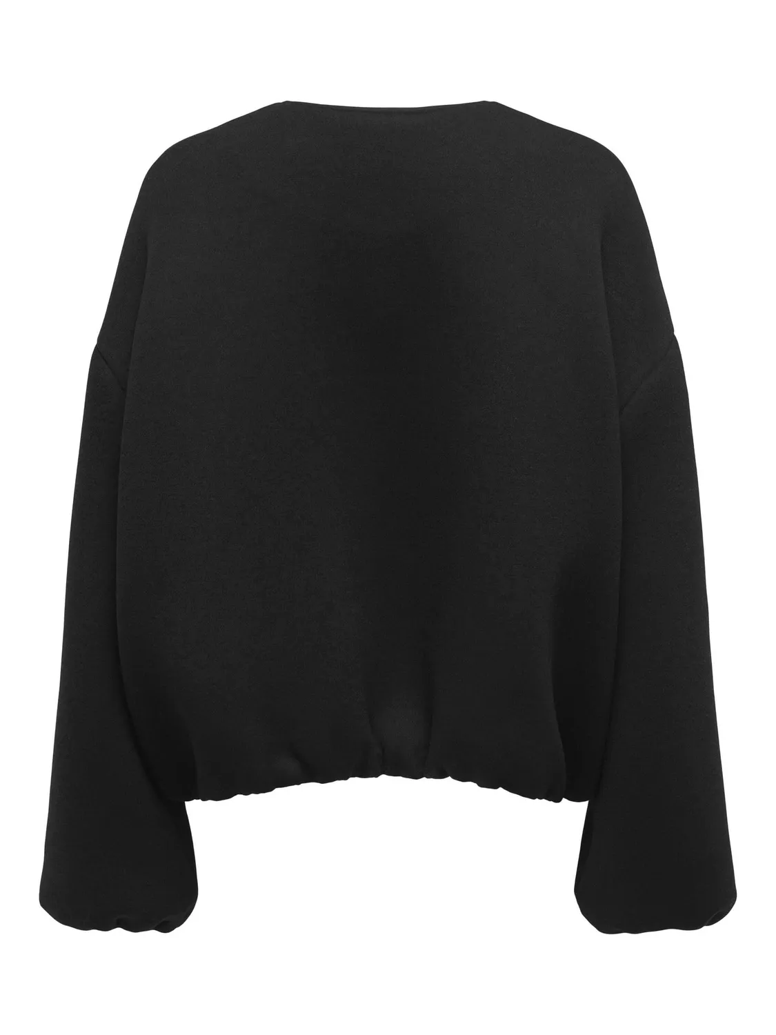 ONLY Onlellie giacca scuba donna nera zip