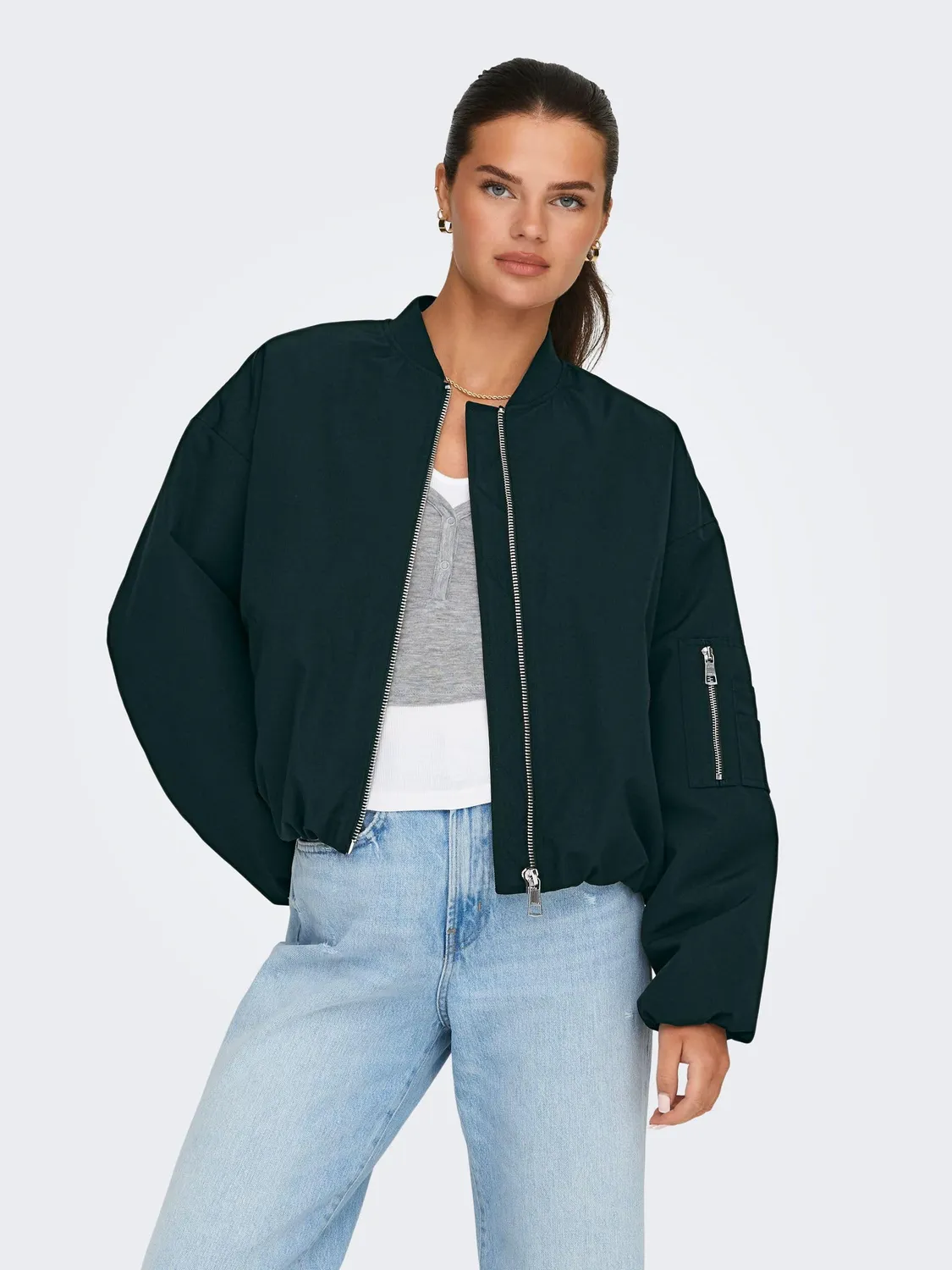 ONLY Onholly Bomber giacca bomber corta con zip
