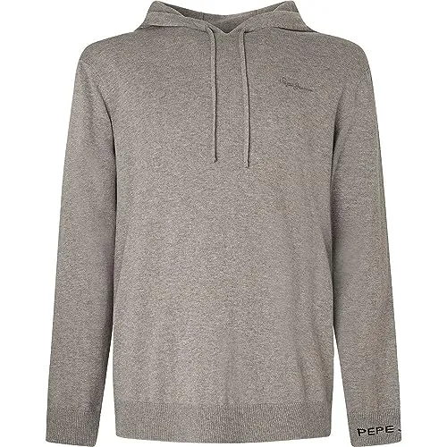 Pepe Jeans Andre hoodie felpa uomo blu Dulwich cotone