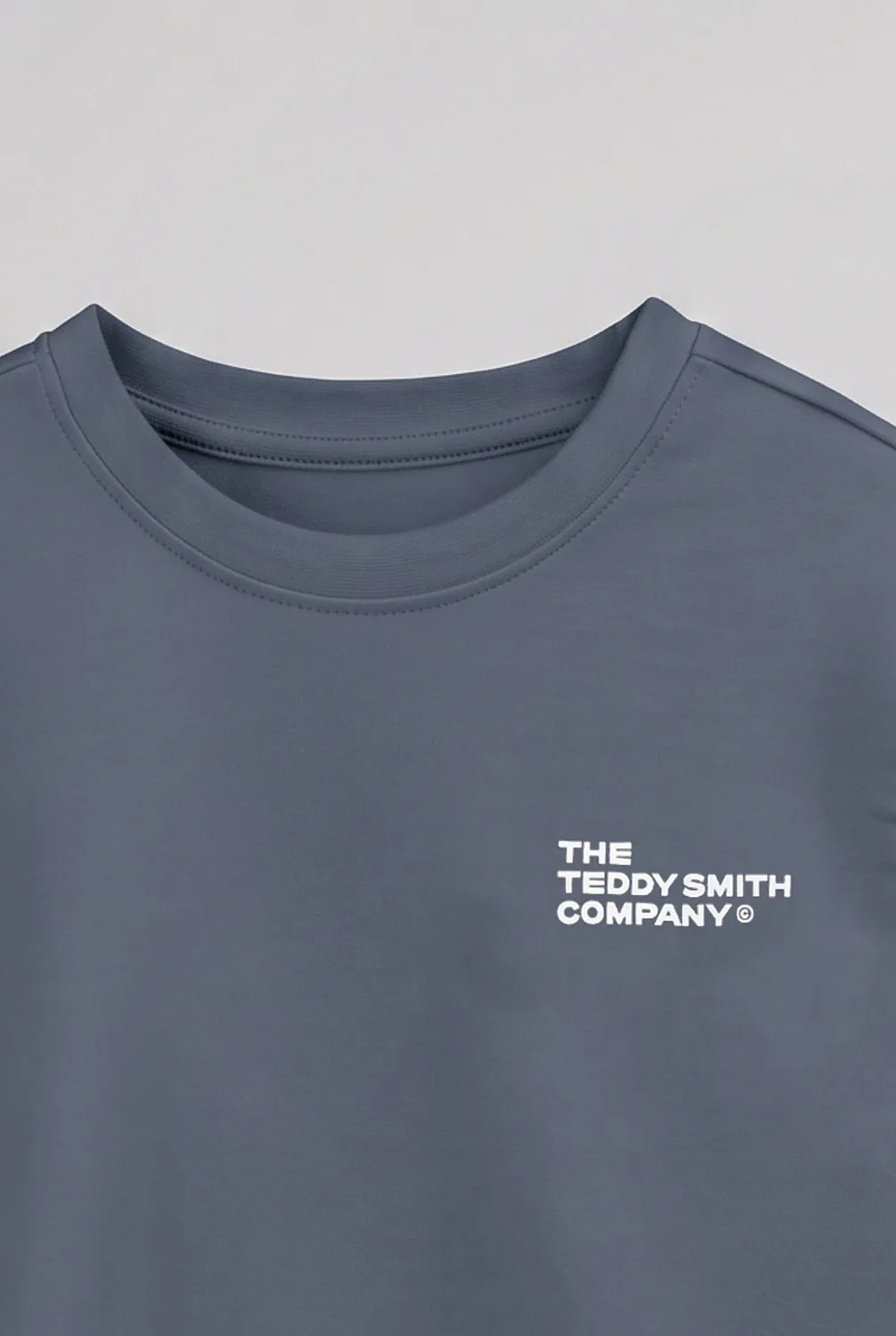 Teddy Smith S-Company felpa bambino grigio meteore