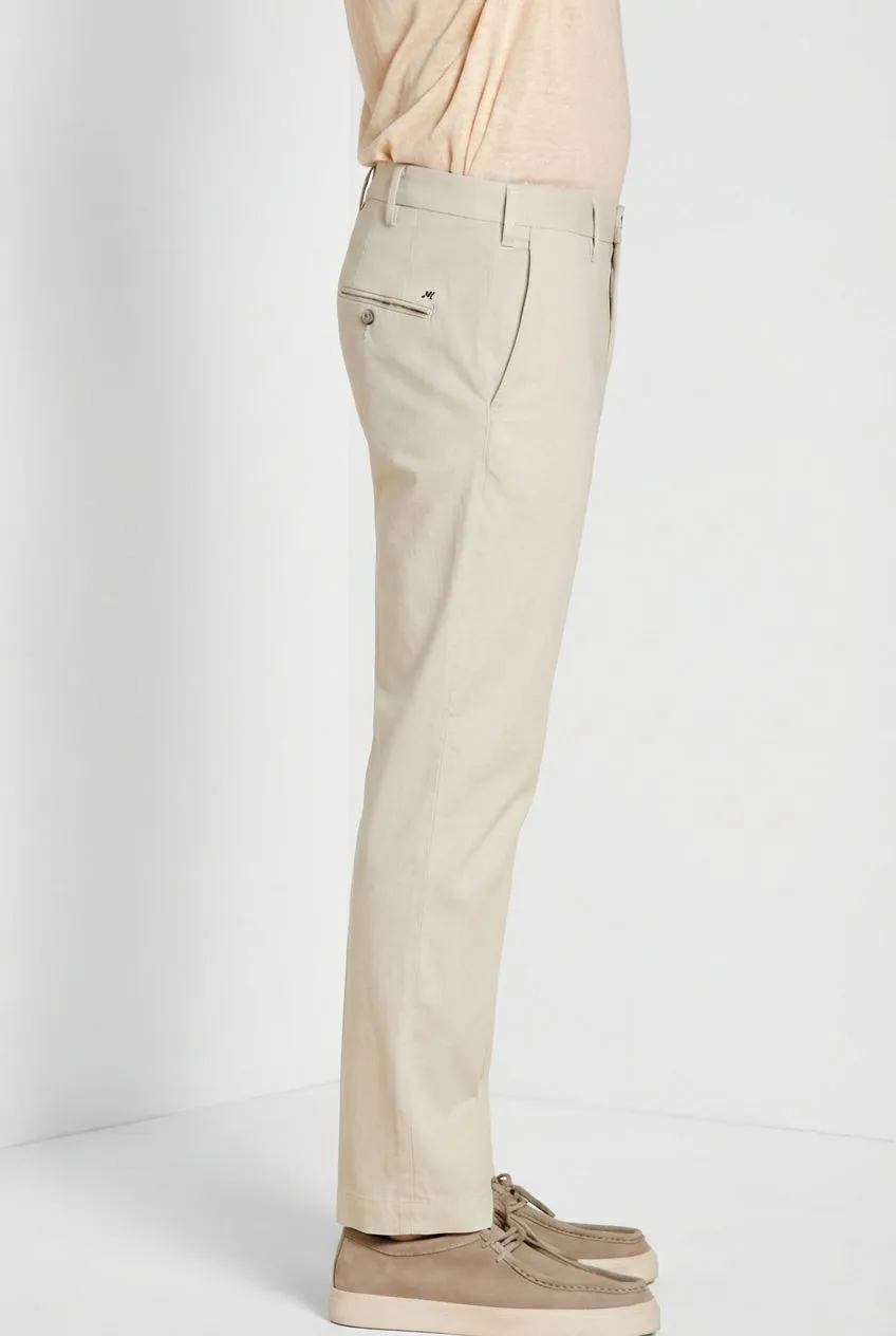 Mason's New York chino uomo gabardina stucco regular