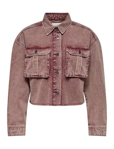 ONLY Onldrew Acid giacca jeans M effetto acid