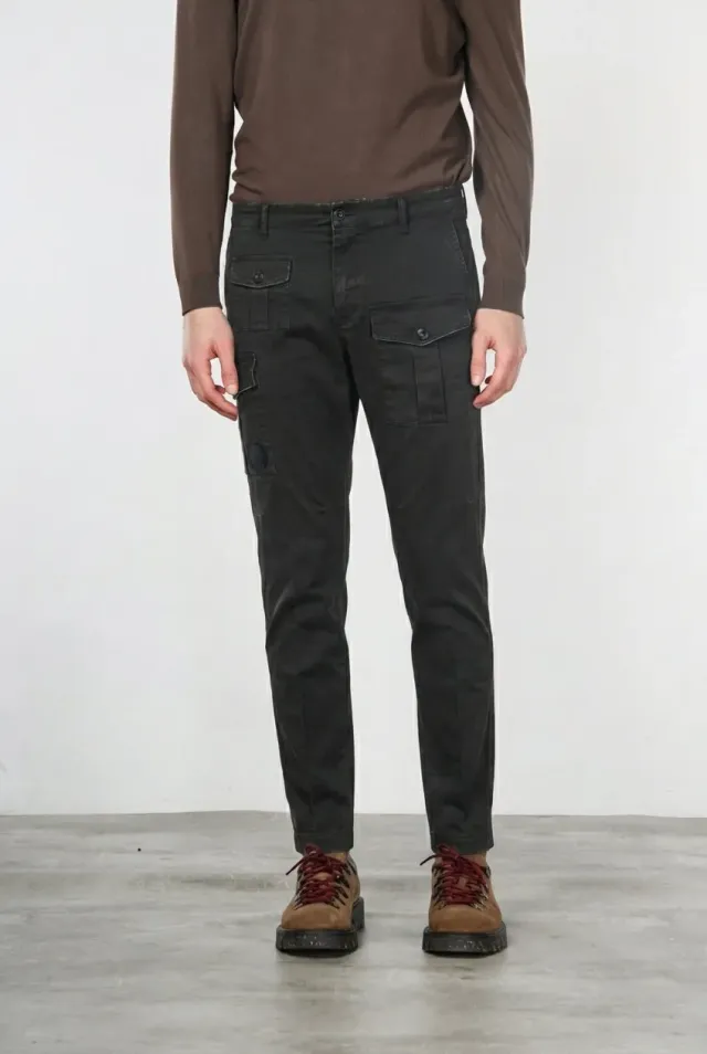 Mason's George Coolpocket pantalone cargo marrone