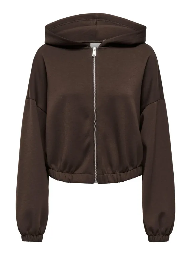 ONLY Onlscarlett felpa zip cappuccio S