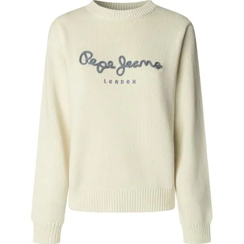 Pepe Jeans Caprice maglione donna L scollo tondo maniche lunghe