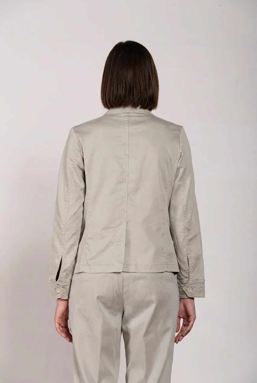 Mason's Karen New giubbotto donna celeste stretch