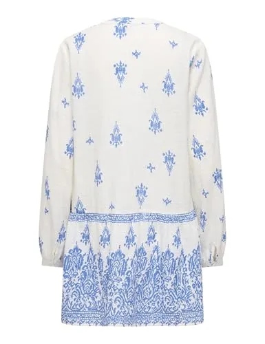 ONLY Onlalma abito estivo donna XL maniche lunghe