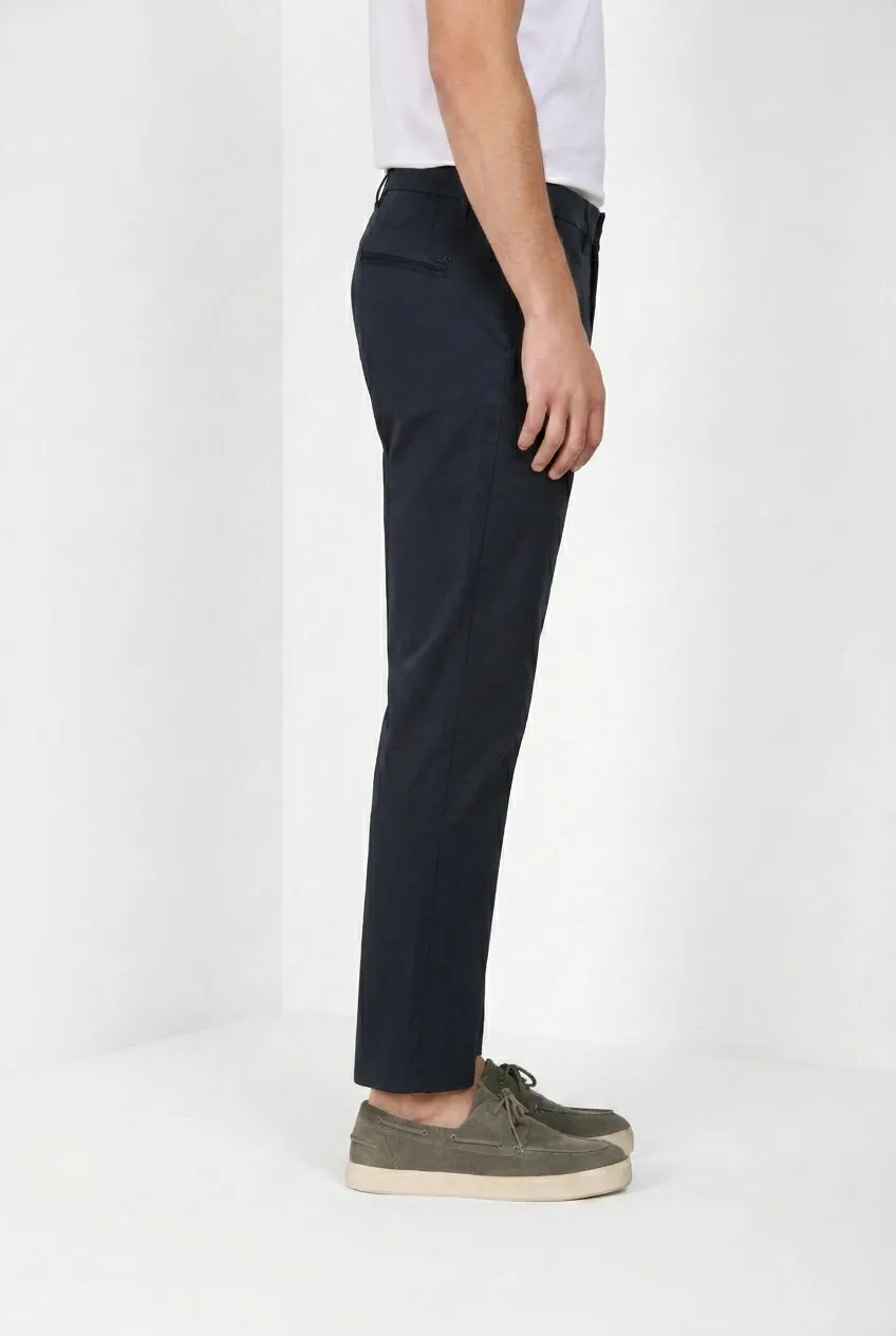Mason's Boston chino uomo blu notte relaxed fit