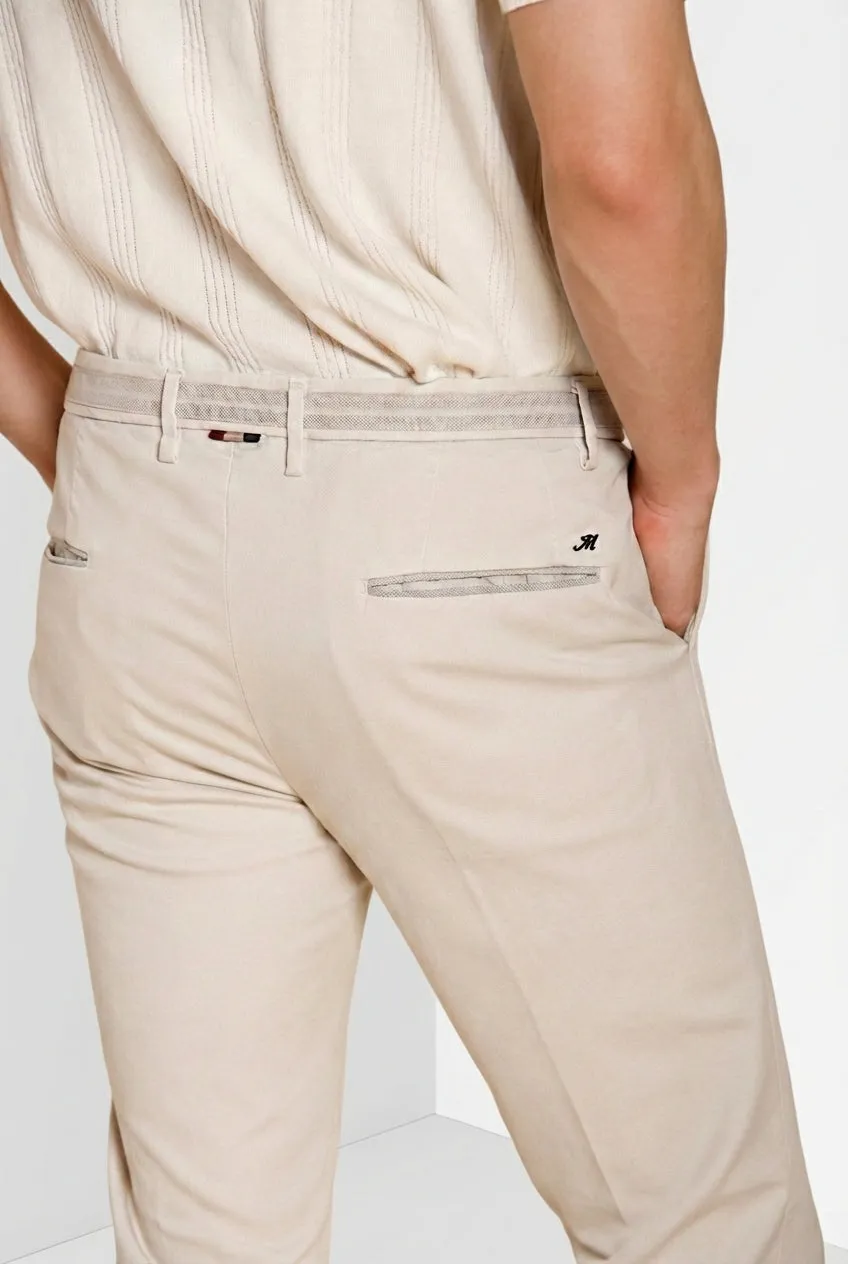 Mason's Torino City pantalone chino stucco slim