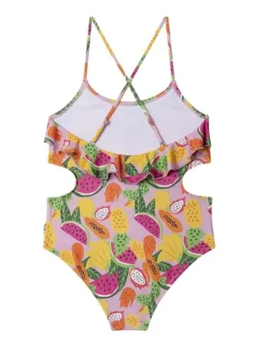 Pepe Jeans Maxi Fruit costume intero 10 anni stampa frutta