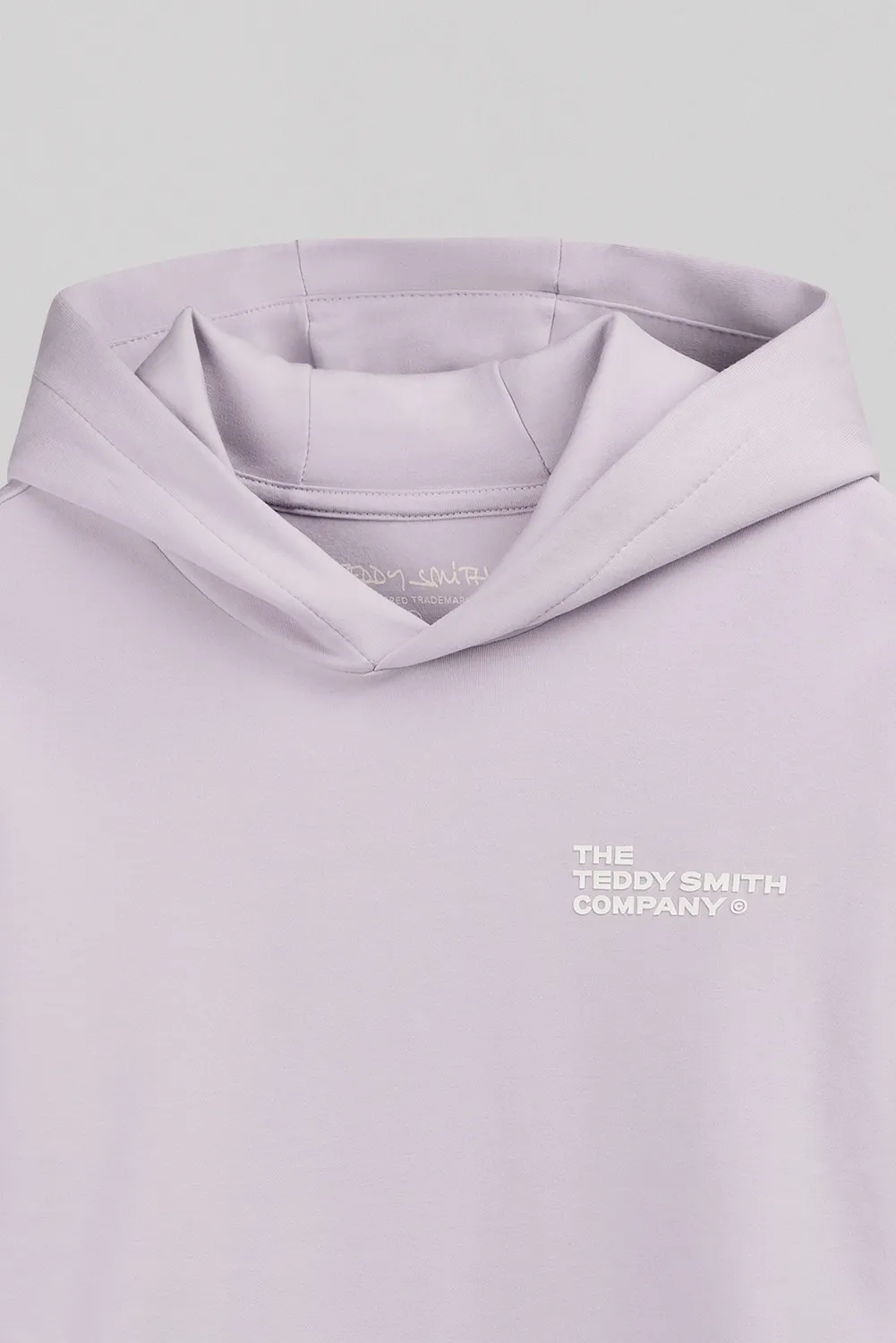 Teddy Smith Company felpa cappuccio bambino lavanda