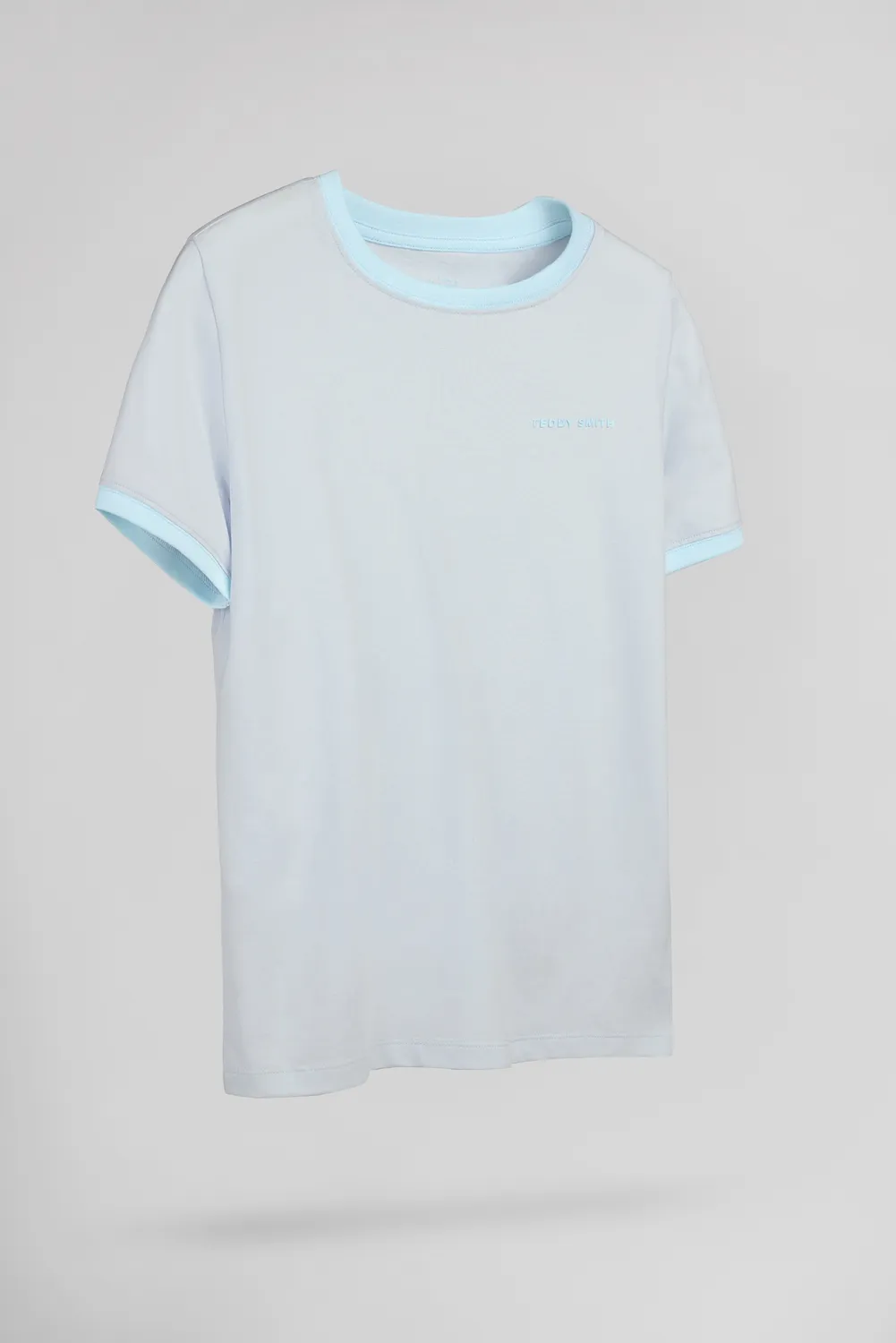 Teddy Smith The Tee 2 R MC Jr t-shirt pastel blue bimbo