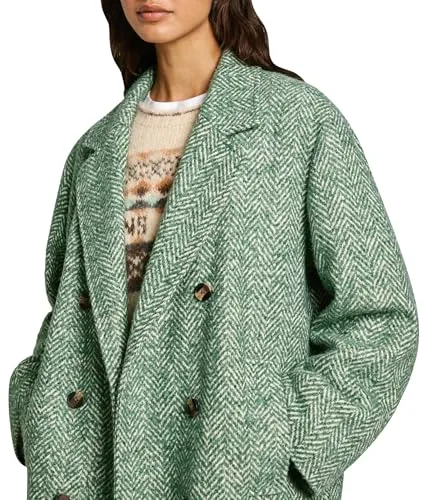 Pepe Jeans Camille giacca donna beige M lana