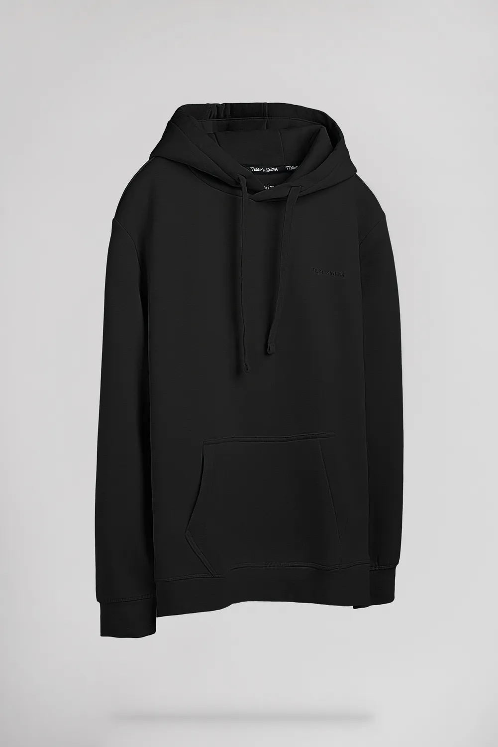 Teddy Smith S-Nark Hoody felpa uomo cappuccio nera