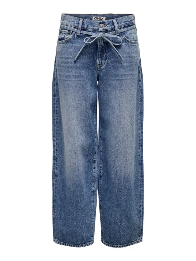 ONLY Jeans Donna Denim Blu Scuro 28W/30L