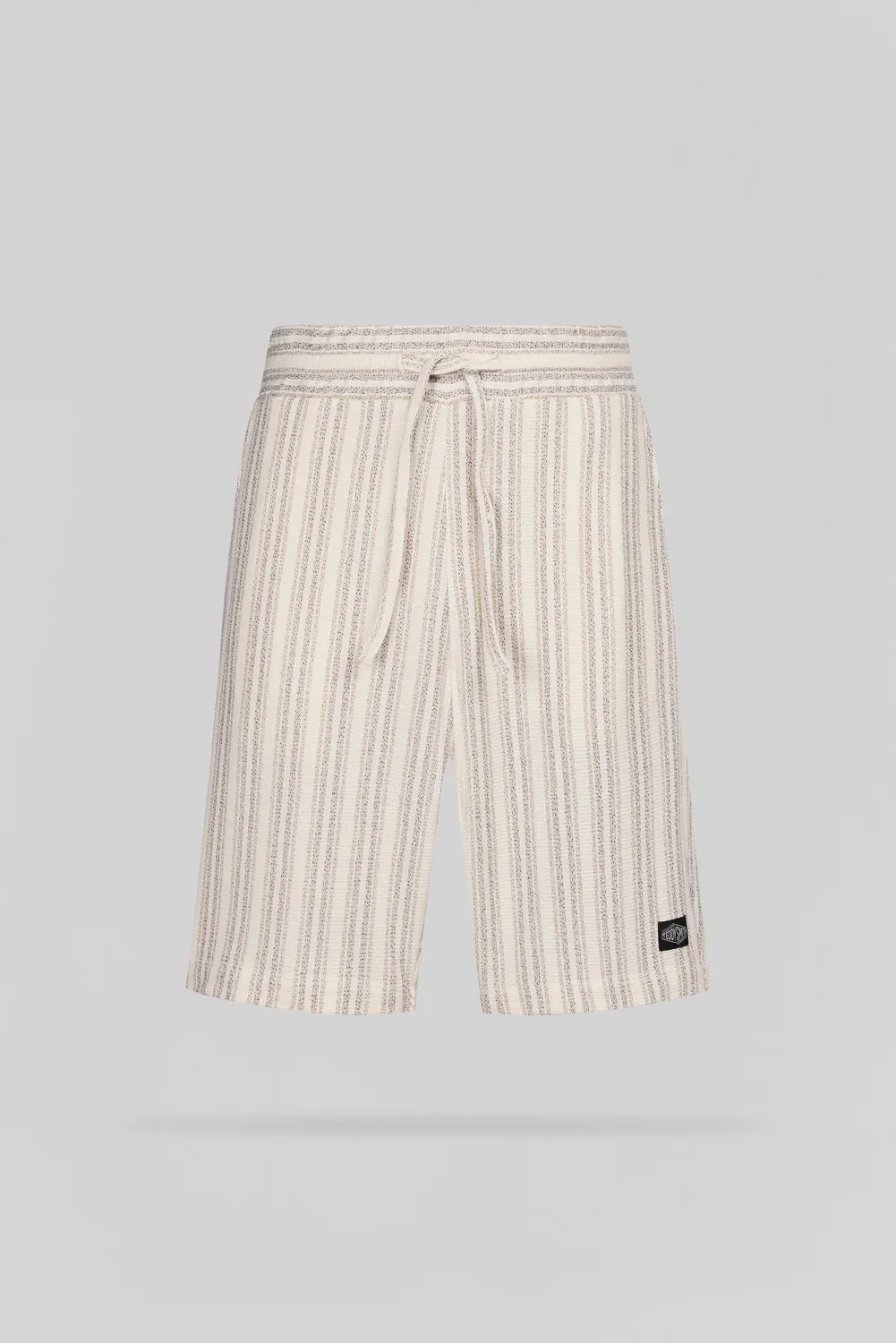 Teddy Smith S-Akuma short uomo righe middle white