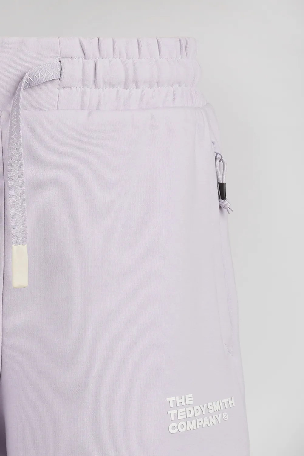 Teddy Smith S-Company Shorts Ragazzo Lavanda Cotone
