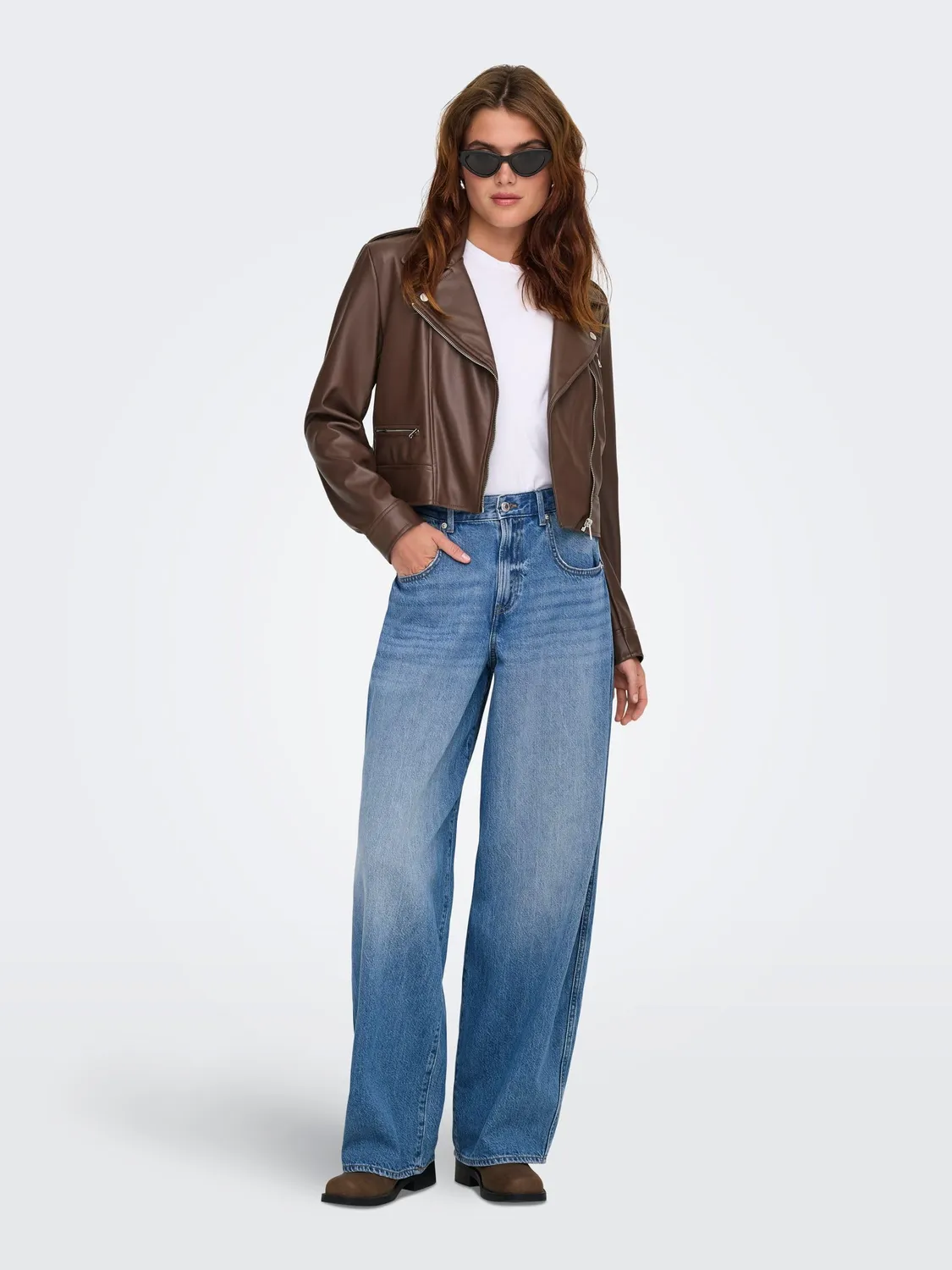 ONLY Onltaylor Vita Alta Jeans Donna M x 32L barrel