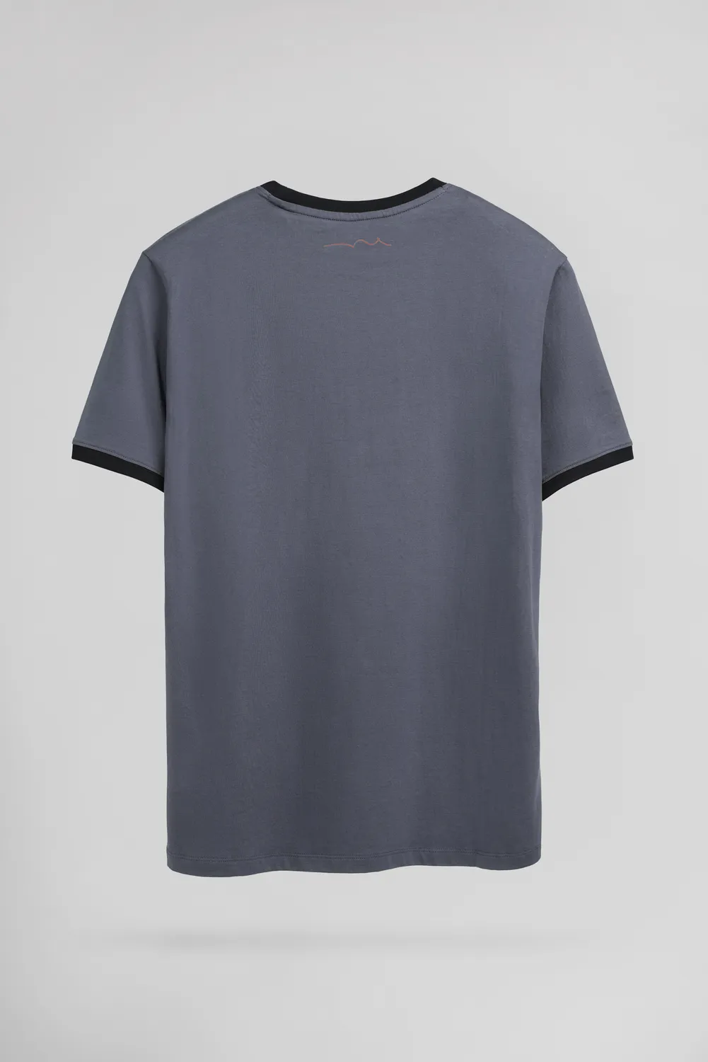 Teddy Smith The-Tee 2 R MC t-shirt uomo grigio meteore cotone