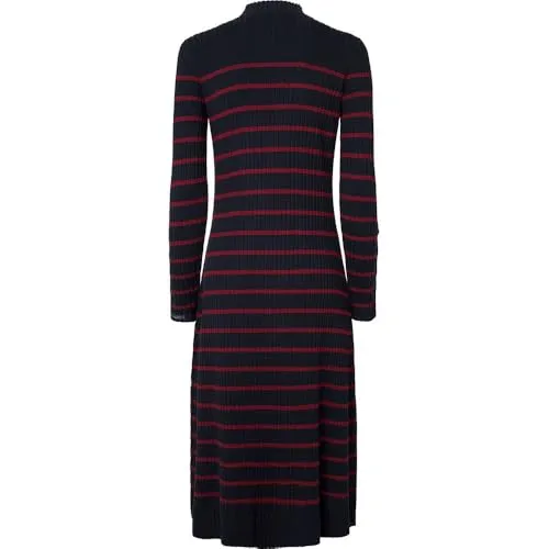 Pepe Jeans Harlem Dress Vestito Donna Midi Taglia M