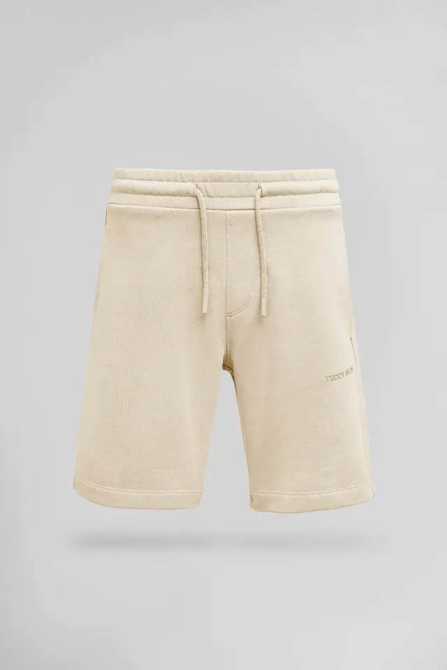 Teddy Smith S-Narky JR bermuda felpa naturel ragazzo