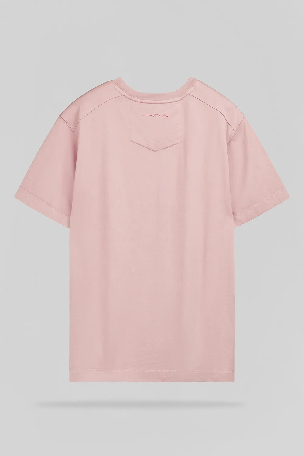 Teddy Smith T-Nateo MC t-shirt uomo rosa pastel loose fit