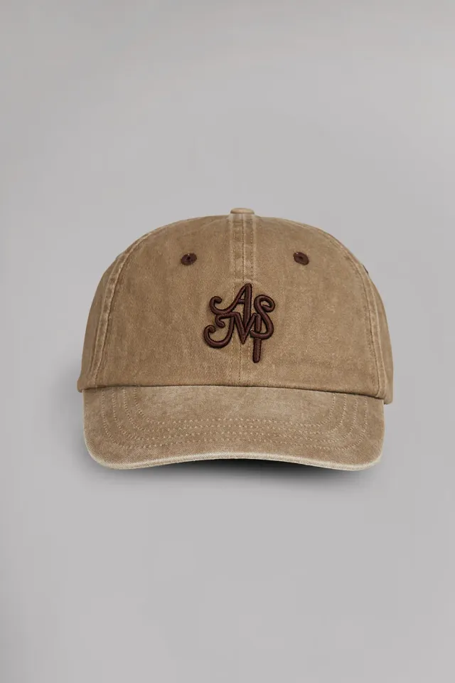 Teddy Smith C-Cap Wolf cappellino beige cotone