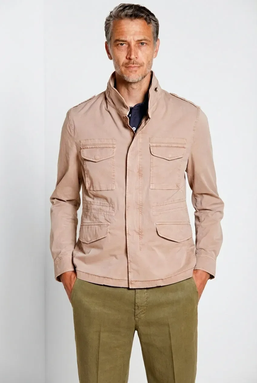 Mason's M74 Delamere Giubbotto Uomo Terra Twill Stretch