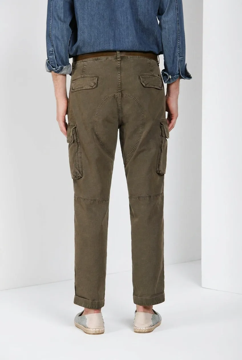 Mason's Chile M74 cargo uomo verde relaxed fit