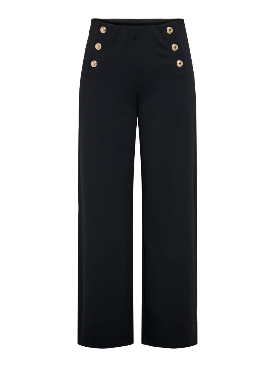 ONLY pantaloni a molla per feste donna neri vestibilità normale