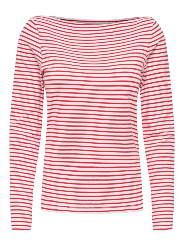ONLY ONLKiss Life Top Donna XS Scollo Barca