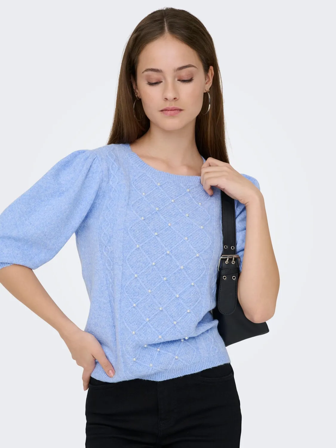ONLY Onlgloria pullover maglia girocollo