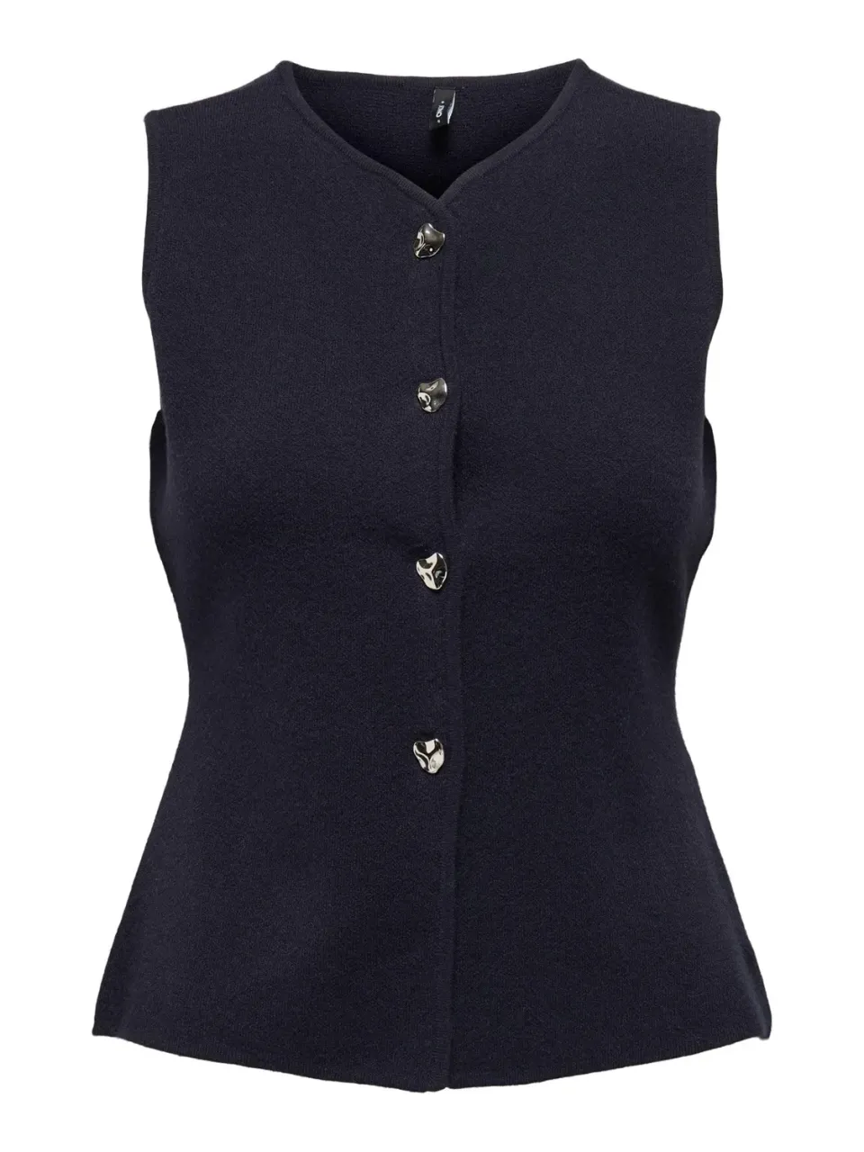 Only Onlibi Button SL Vest CC Knt gilet donna L cielo notturno