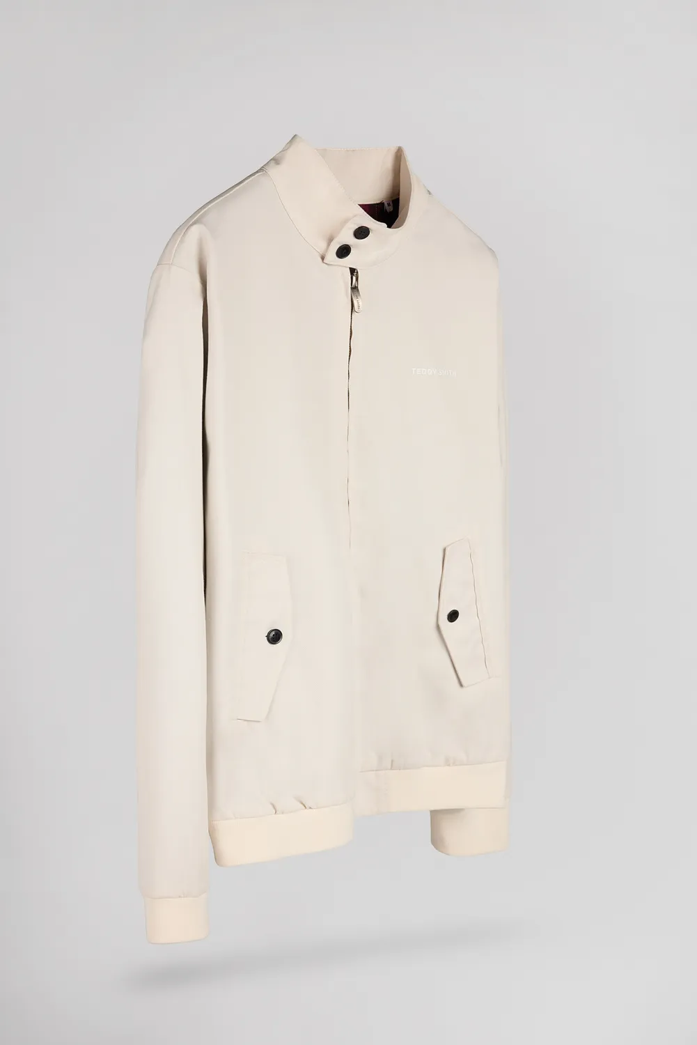 Teddy Smith Sanson 2 Cream giubbotto crema twill