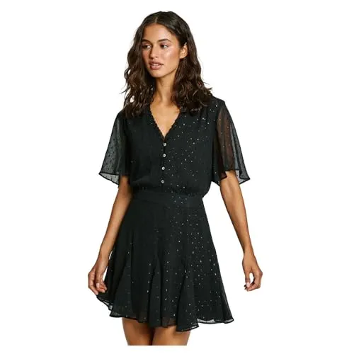 Pepe Jeans Anubi Vestito Donna M Corto Manica Corta