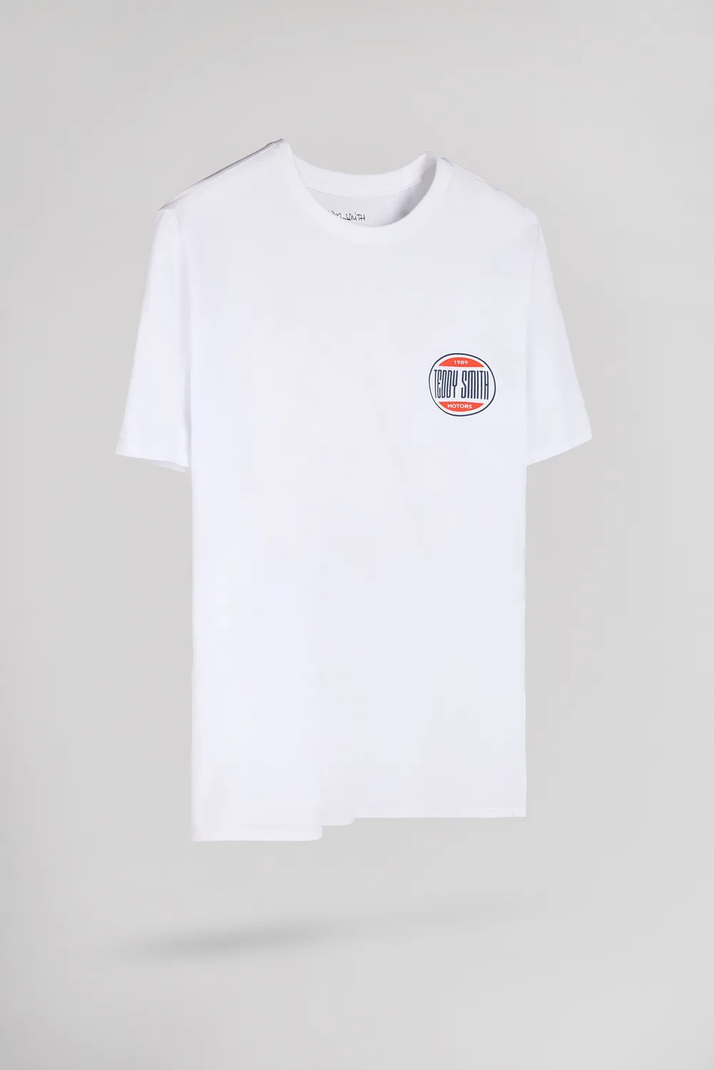 Teddy Smith T-Cars 1 t-shirt uomo bianca racing